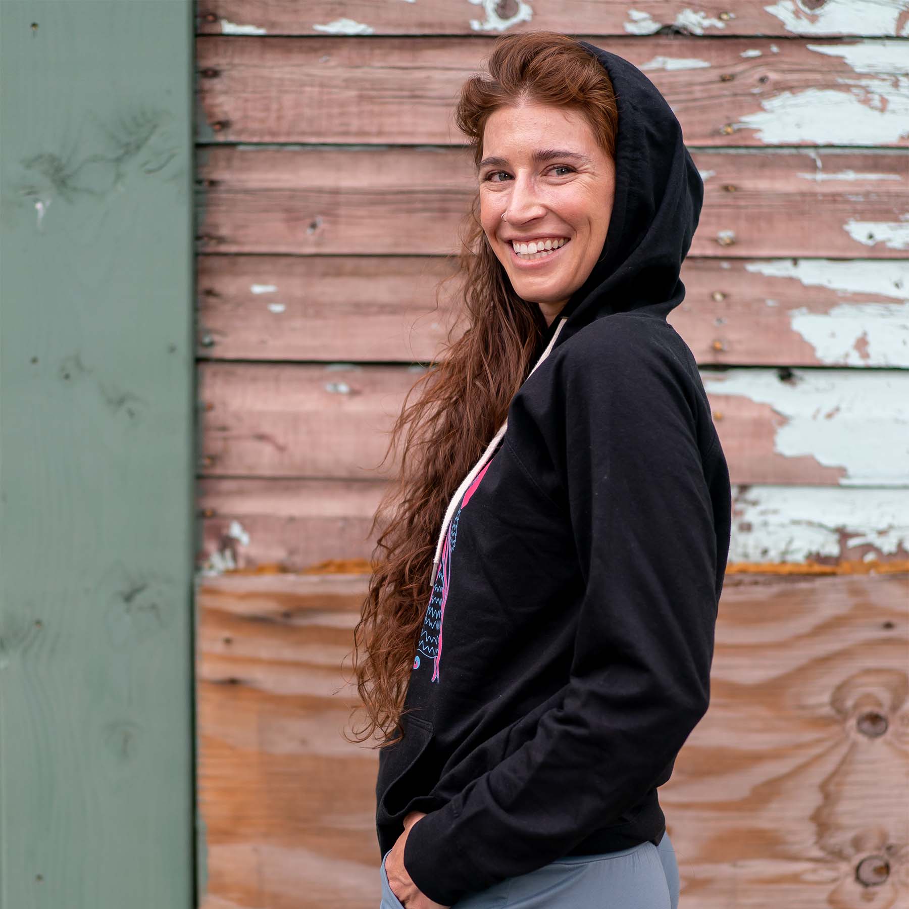 Cohabit Terry Hoodie | Black - Ketsol
