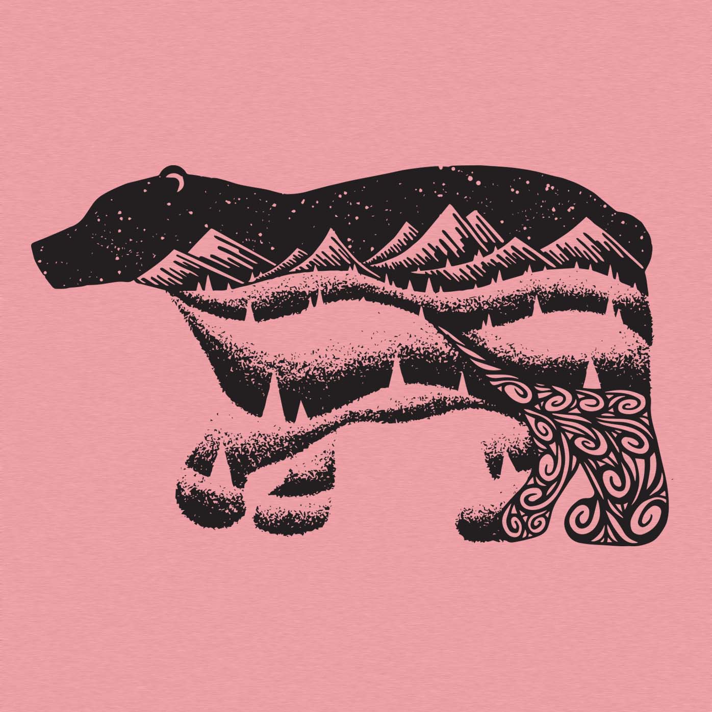 Bear Toddler + Youth T-shirt - Ketsol