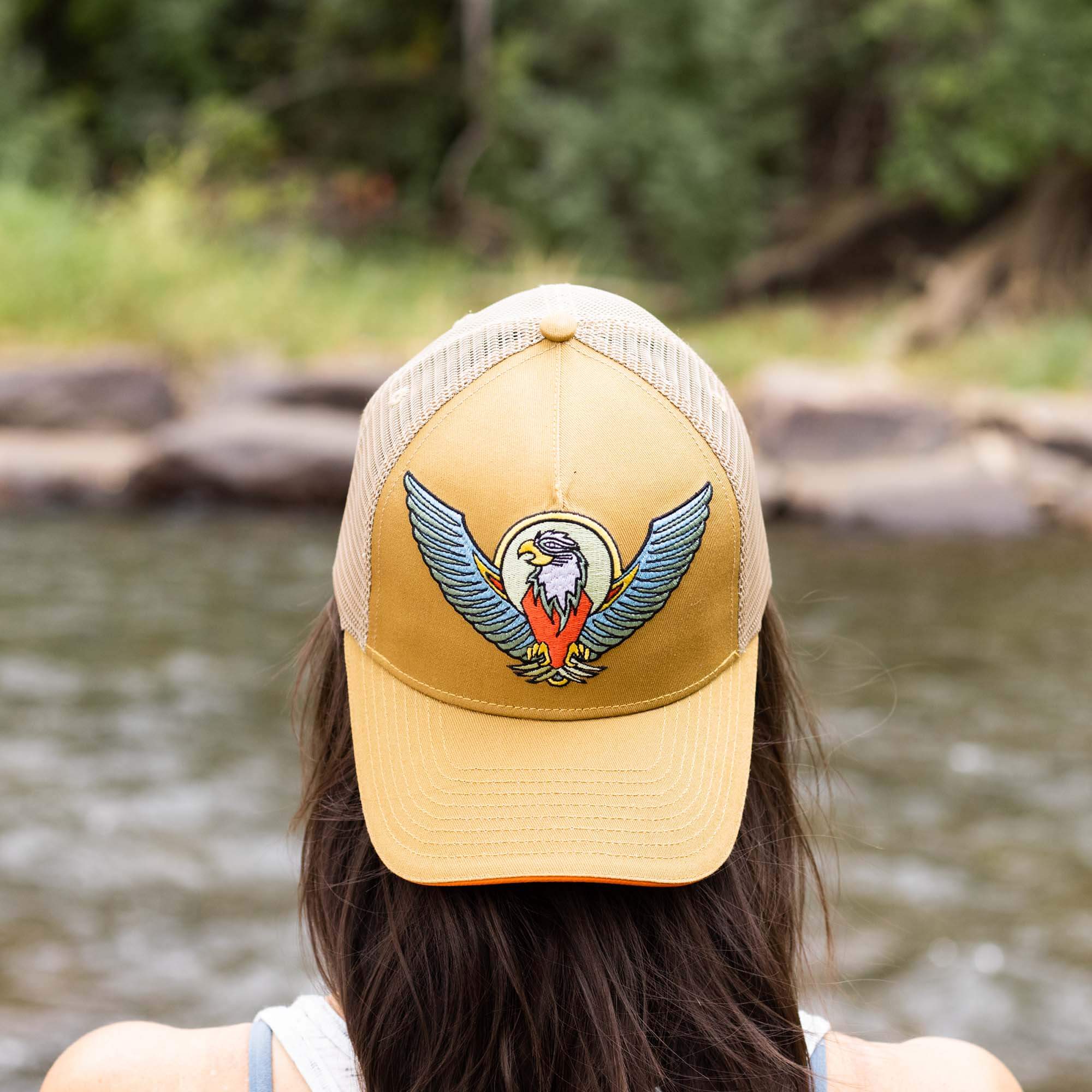 Eagle Trucker Hat | Brush - Ketsol
