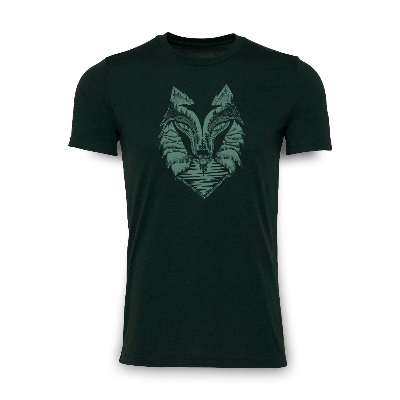 Wolf T-shirt | Fir - Ketsol