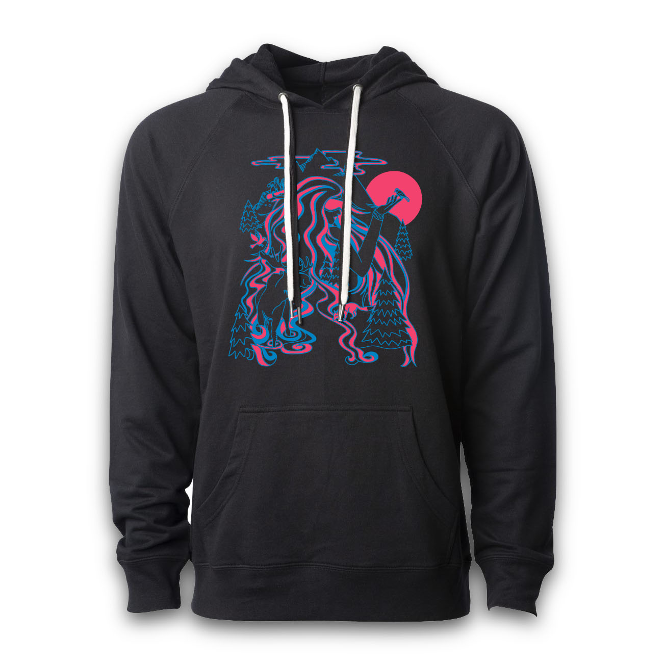 Cohabit Terry Hoodie | Black - Ketsol