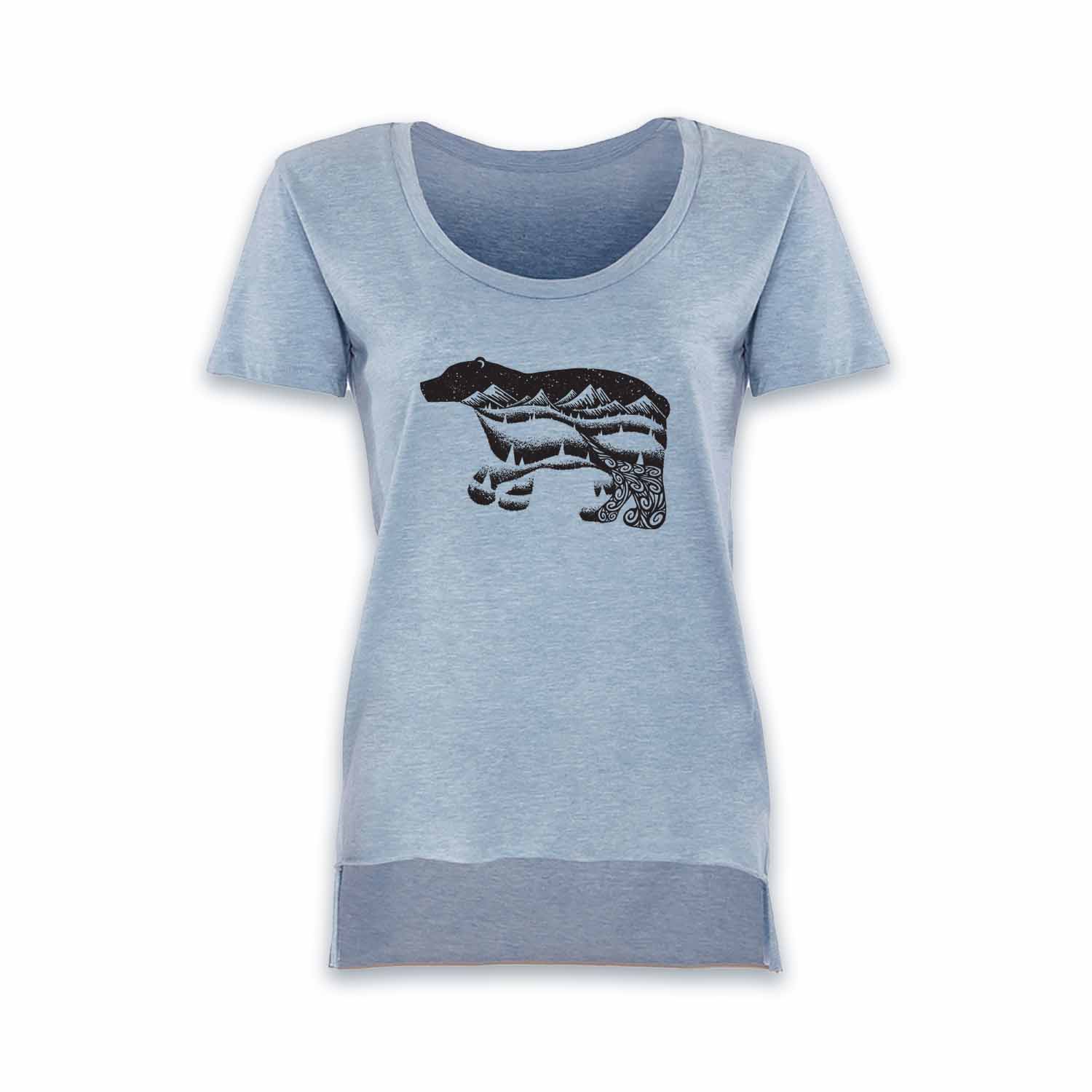 Bear Scoop T-shirt - Ketsol