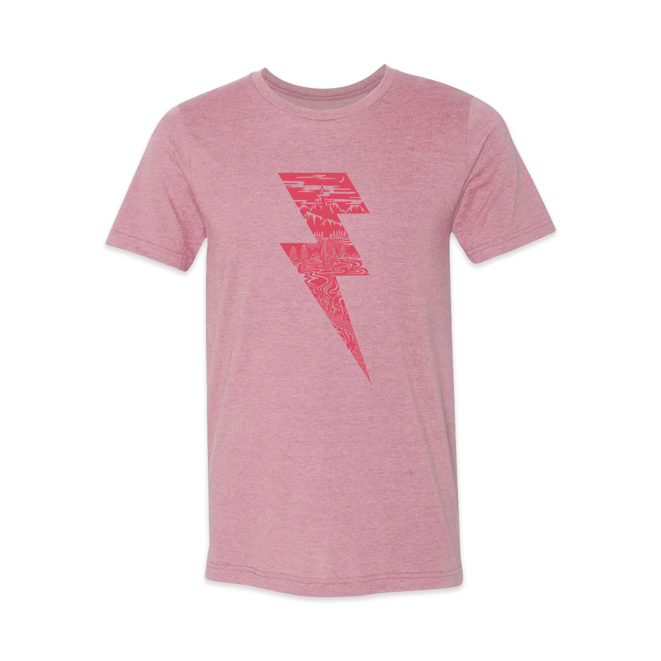 Bolt Tee | Berry