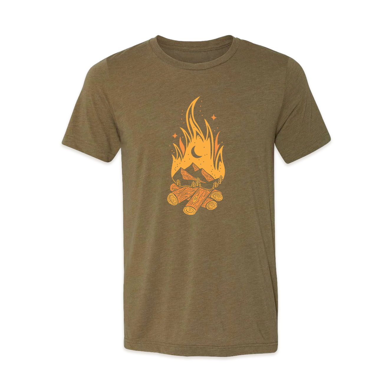 Campfire Tee | Olive