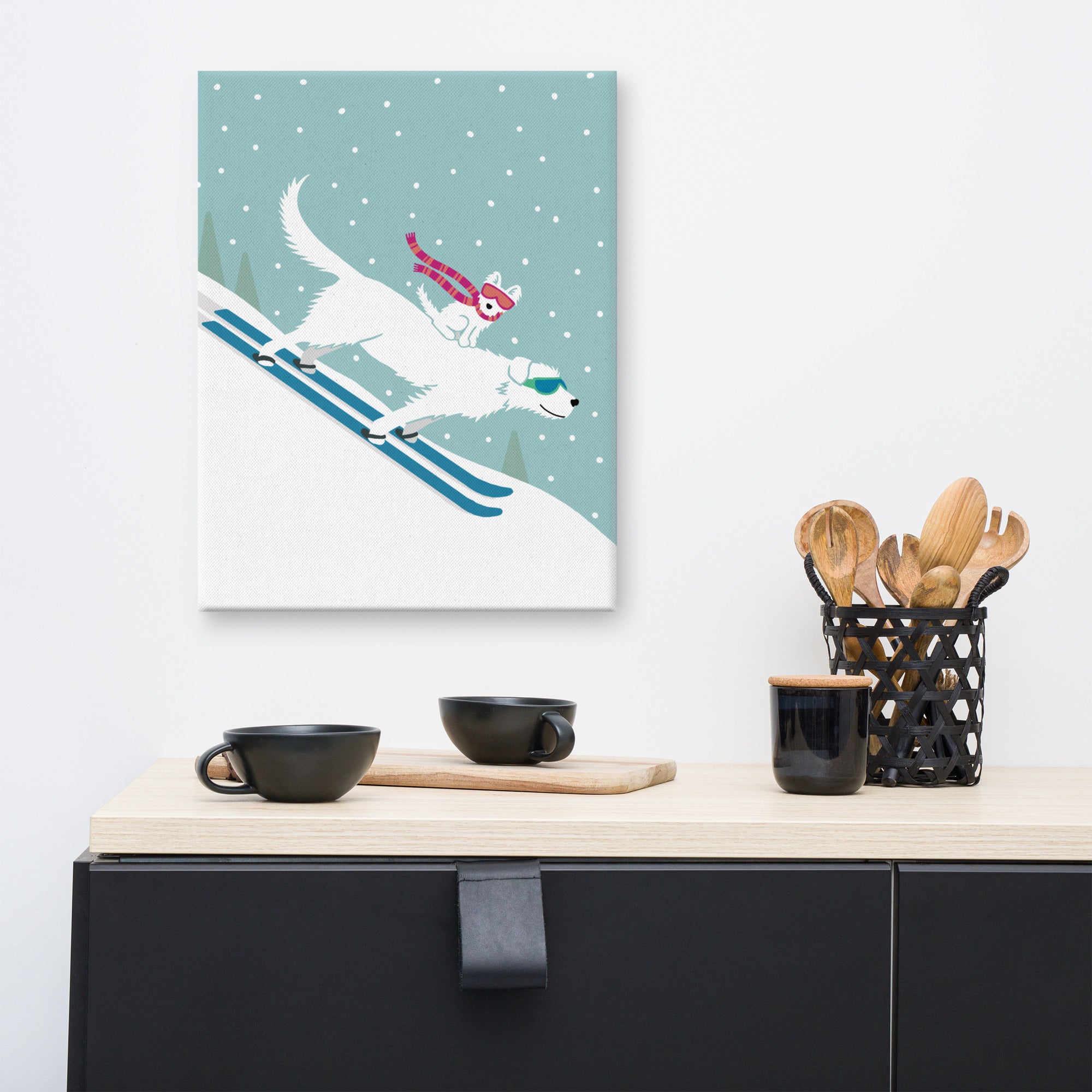 Westie Ride Print