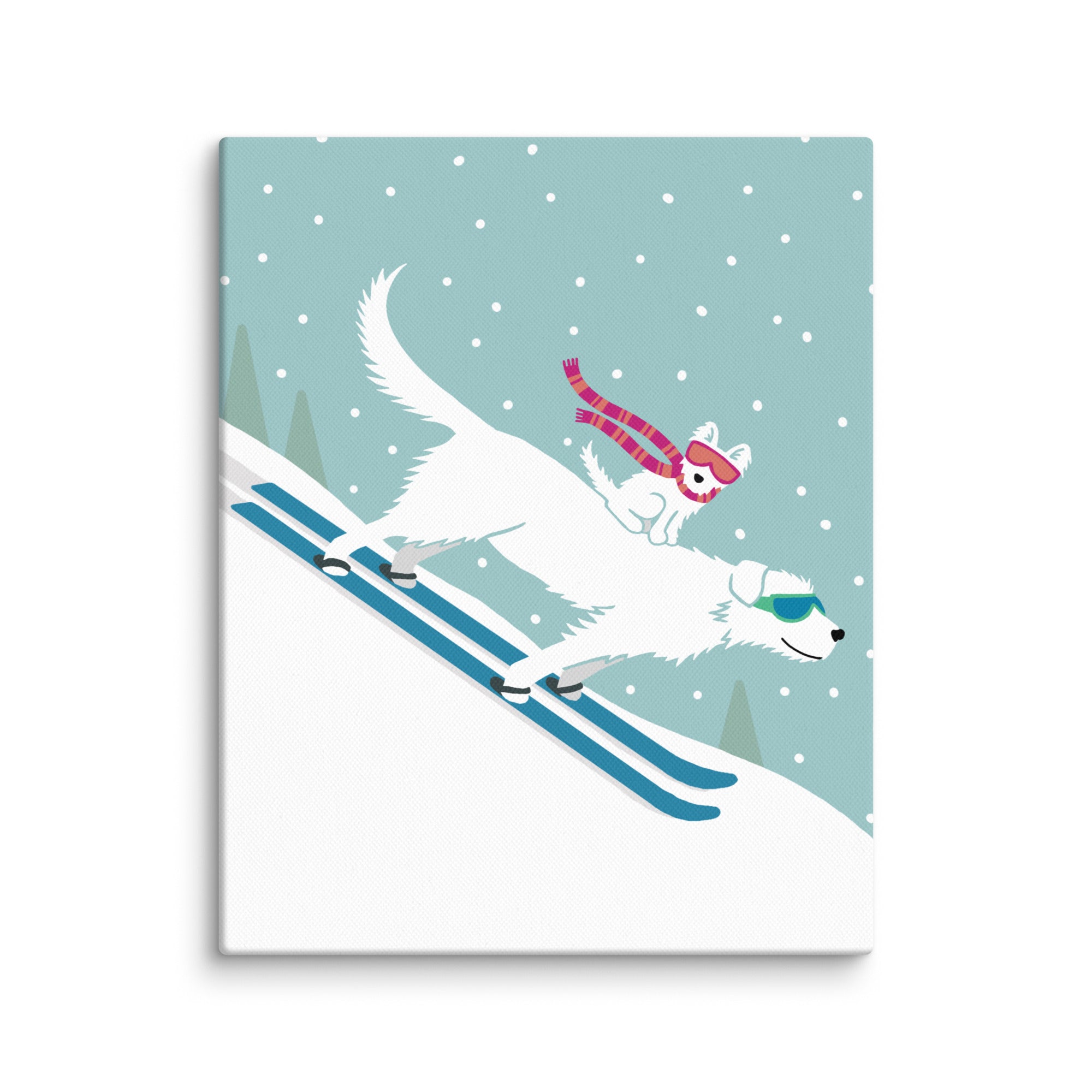 Westie Ride Print