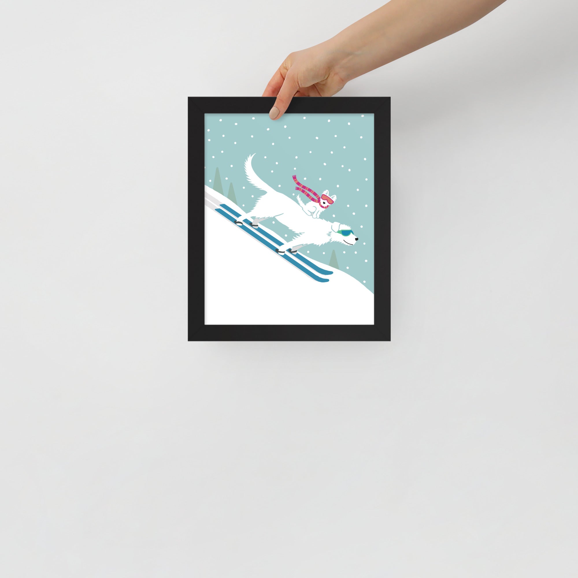 Westie Ride Print
