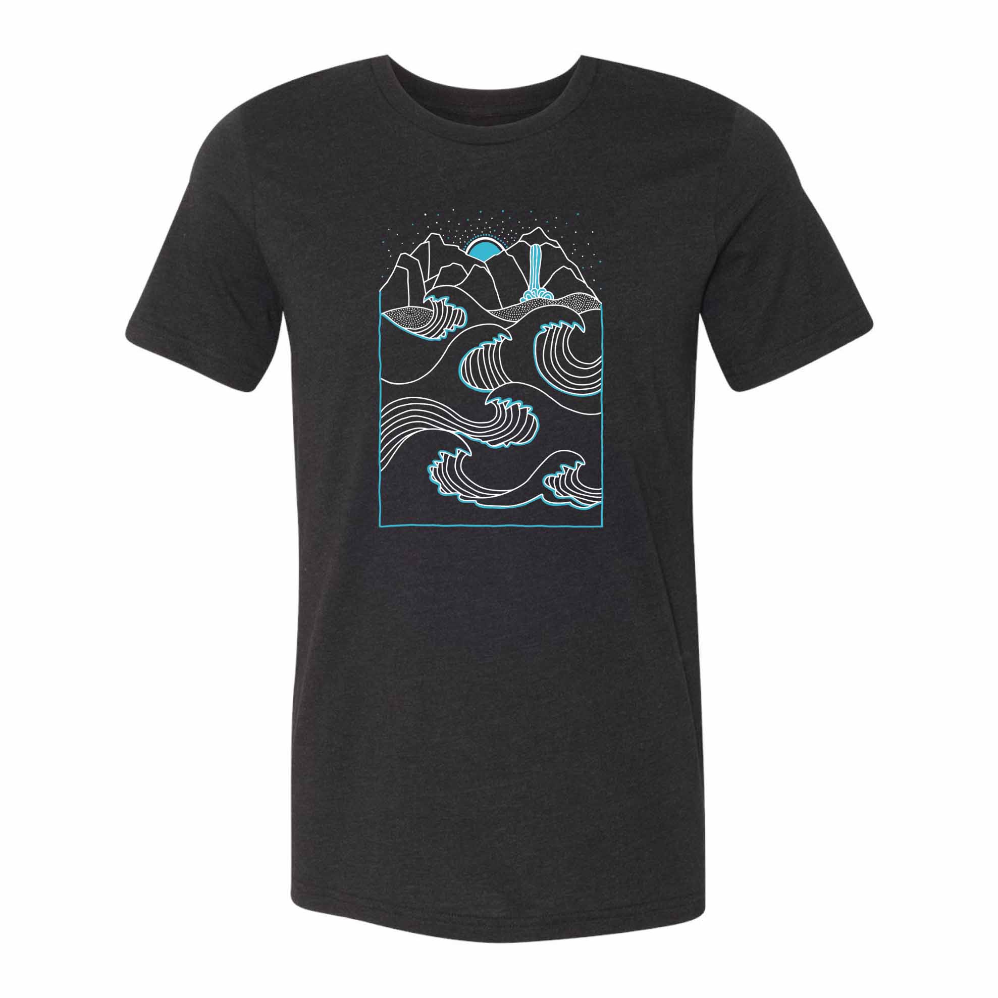 Mountains to Sea Crew T-shirt - Ketsol