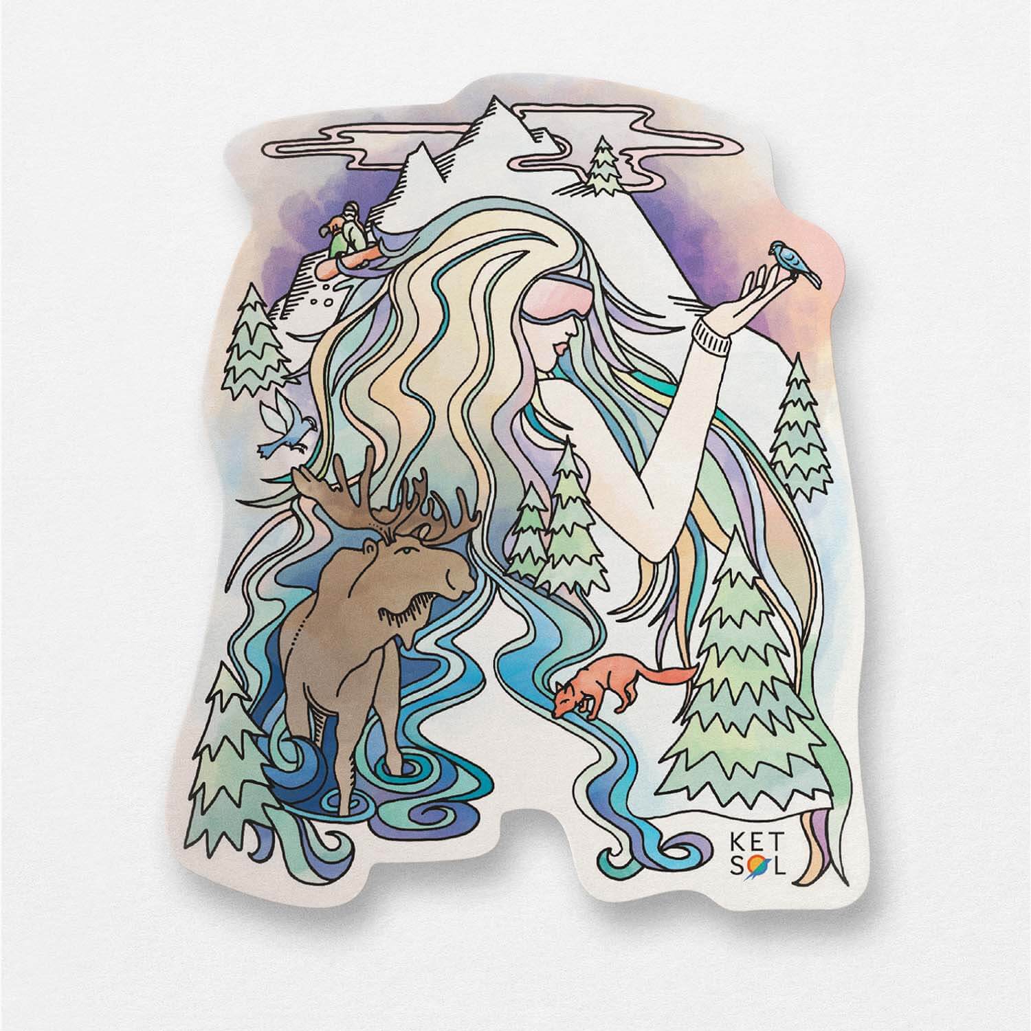 Cohabit Sticker - Ketsol