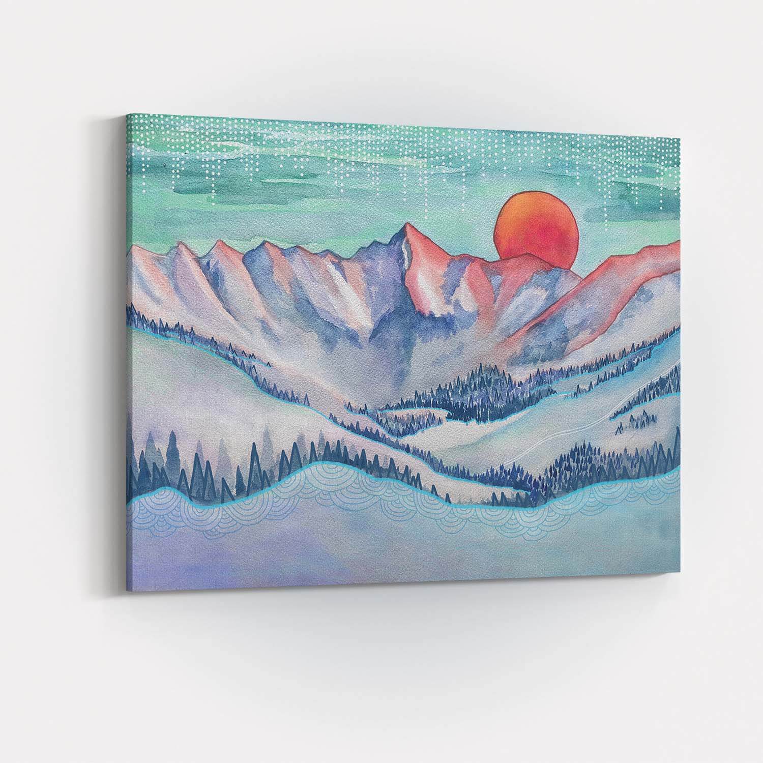 Gore Range Mountains Print - Ketsol