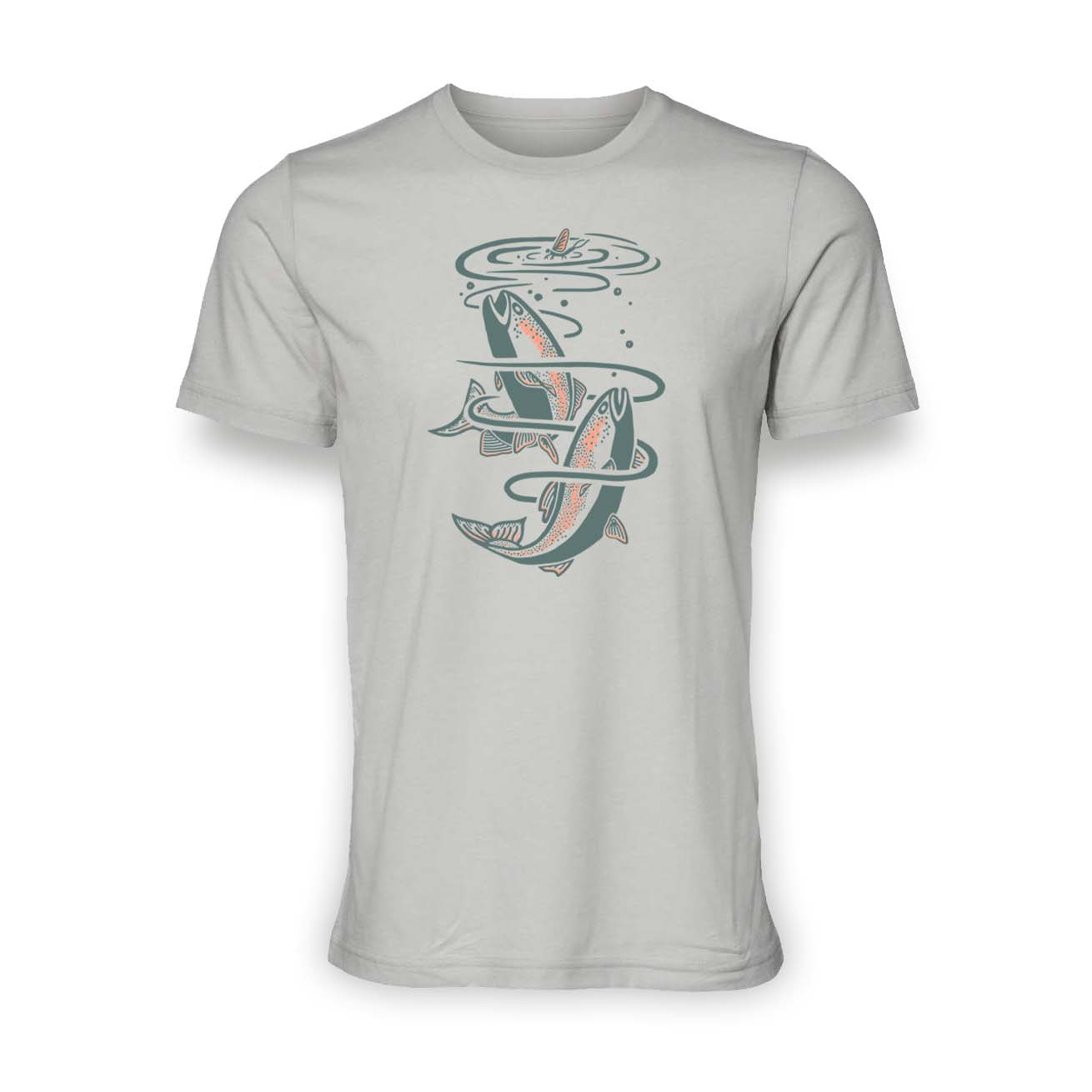 Trout T-shirt | Granite - Ketsol